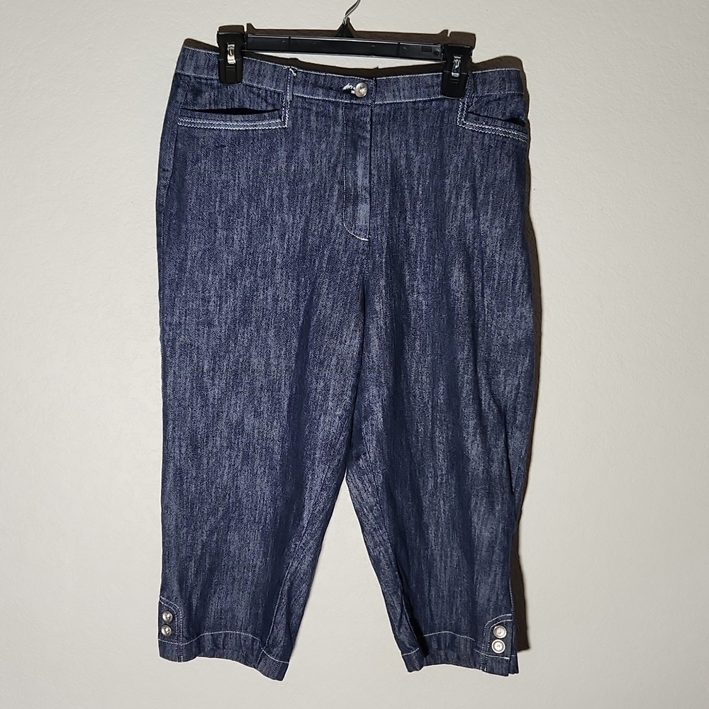 Capri Pants Size 12 Denim